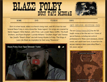 Tablet Screenshot of blazefoleymovie.com